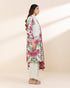 Unstitched Women's Off White Lawn 3 Piece Suit